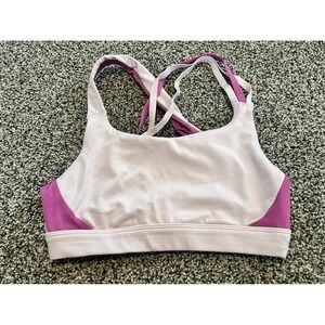 F21 Athleta‎ women's size small sports bra purple gym
